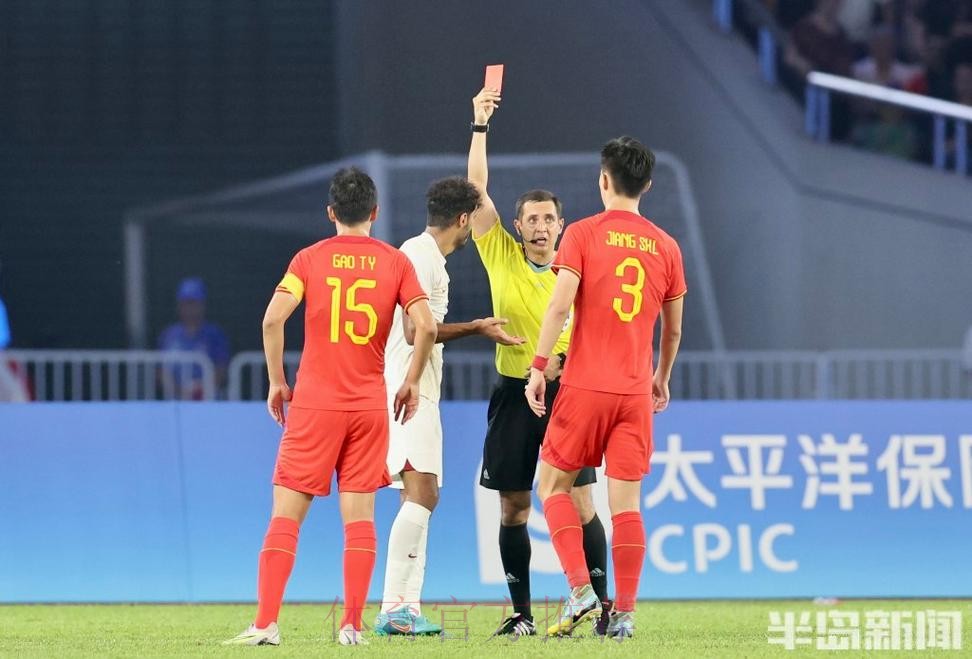 中国男足亚运队1:0卡塔尔队 挺进八强